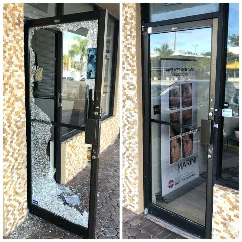 Storefront Glass Door replace