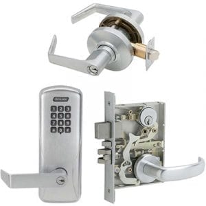 commercial door lock change